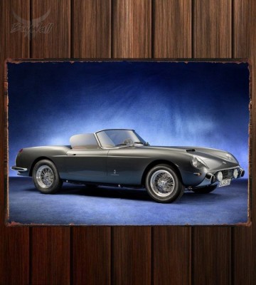 Металлическая табличка Ferrari 250 GT Cabriolet Pinin Farina 256